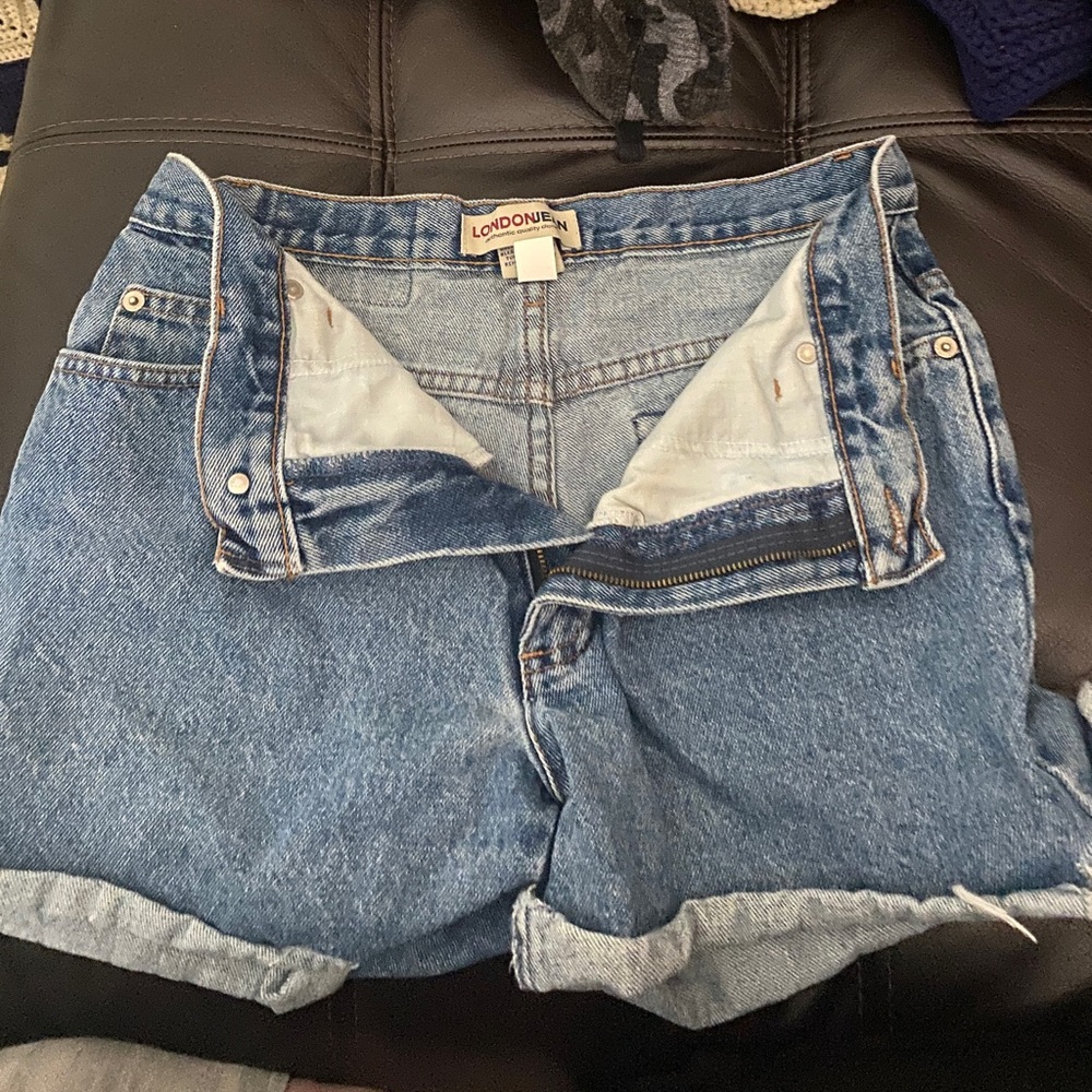 Denim shorts
